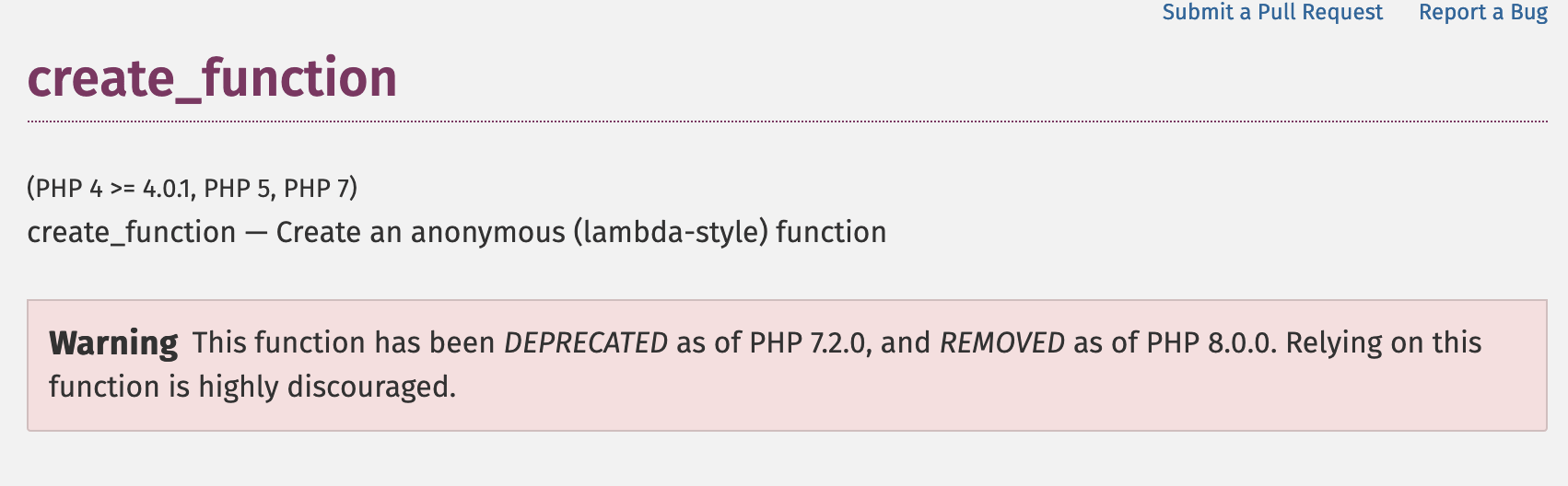 create_function在php8被移除